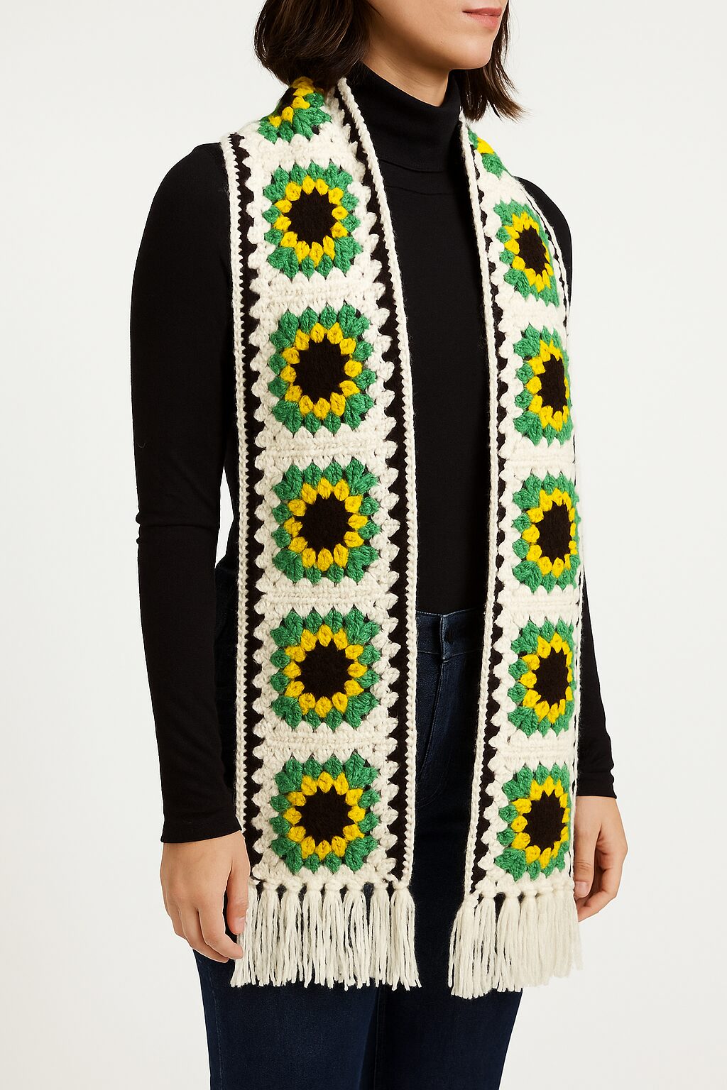 Sunflower Cozy Muffler - Image 3