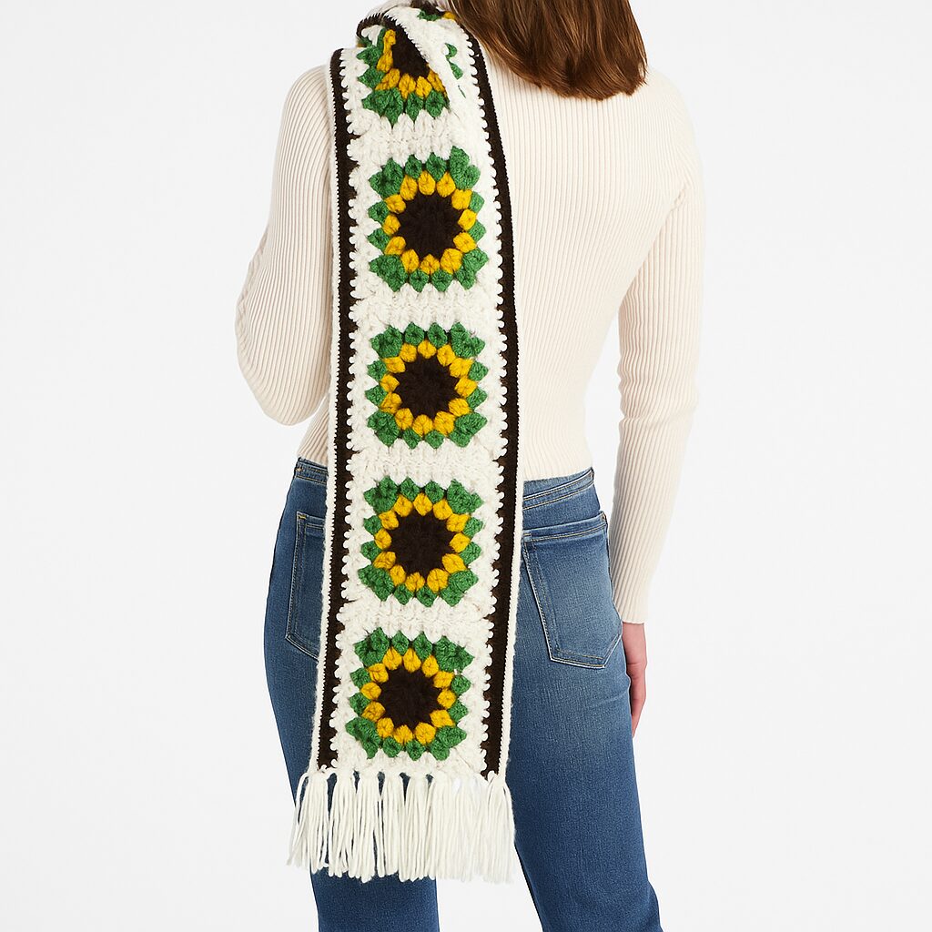 Sunflower Cozy Muffler