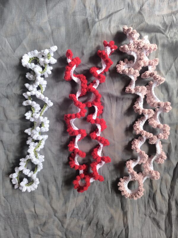 Spiral Crochet Floral Toran (Set of 3 Designs)
