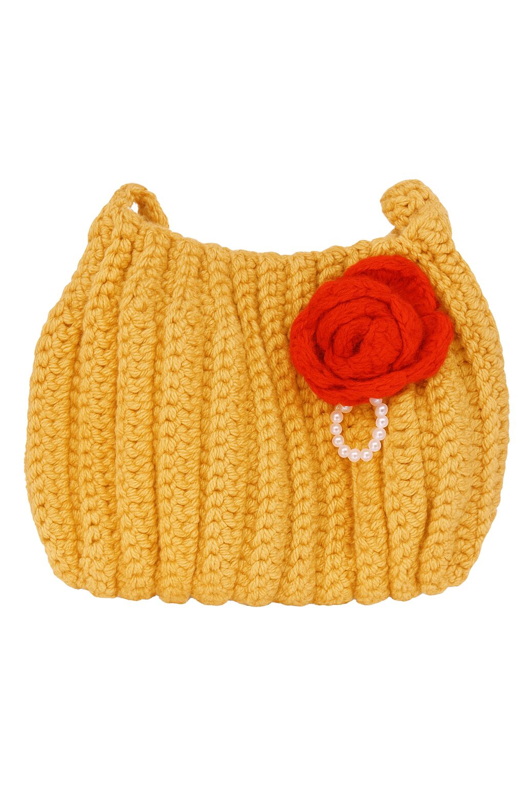 Peach Flower Purse