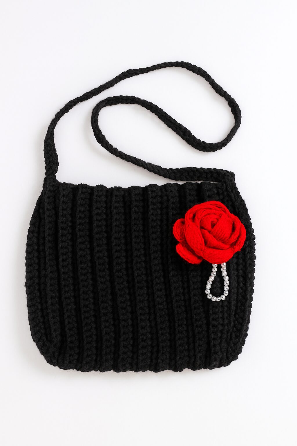 Peach Flower Purse - Image 3