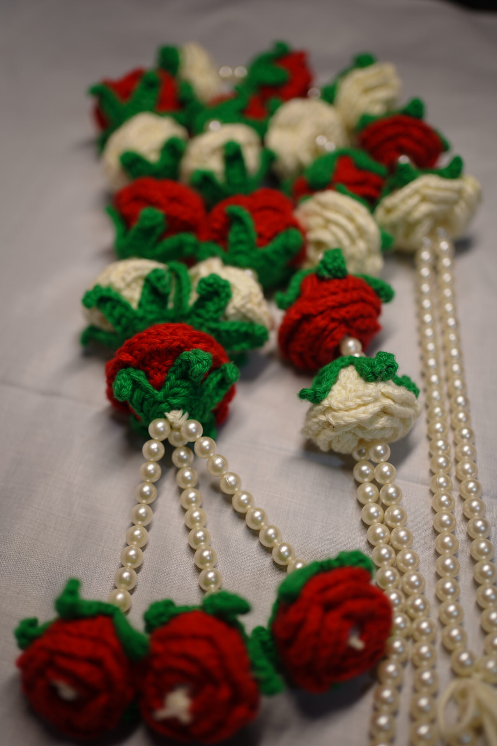 Crochet Pearl Vermala