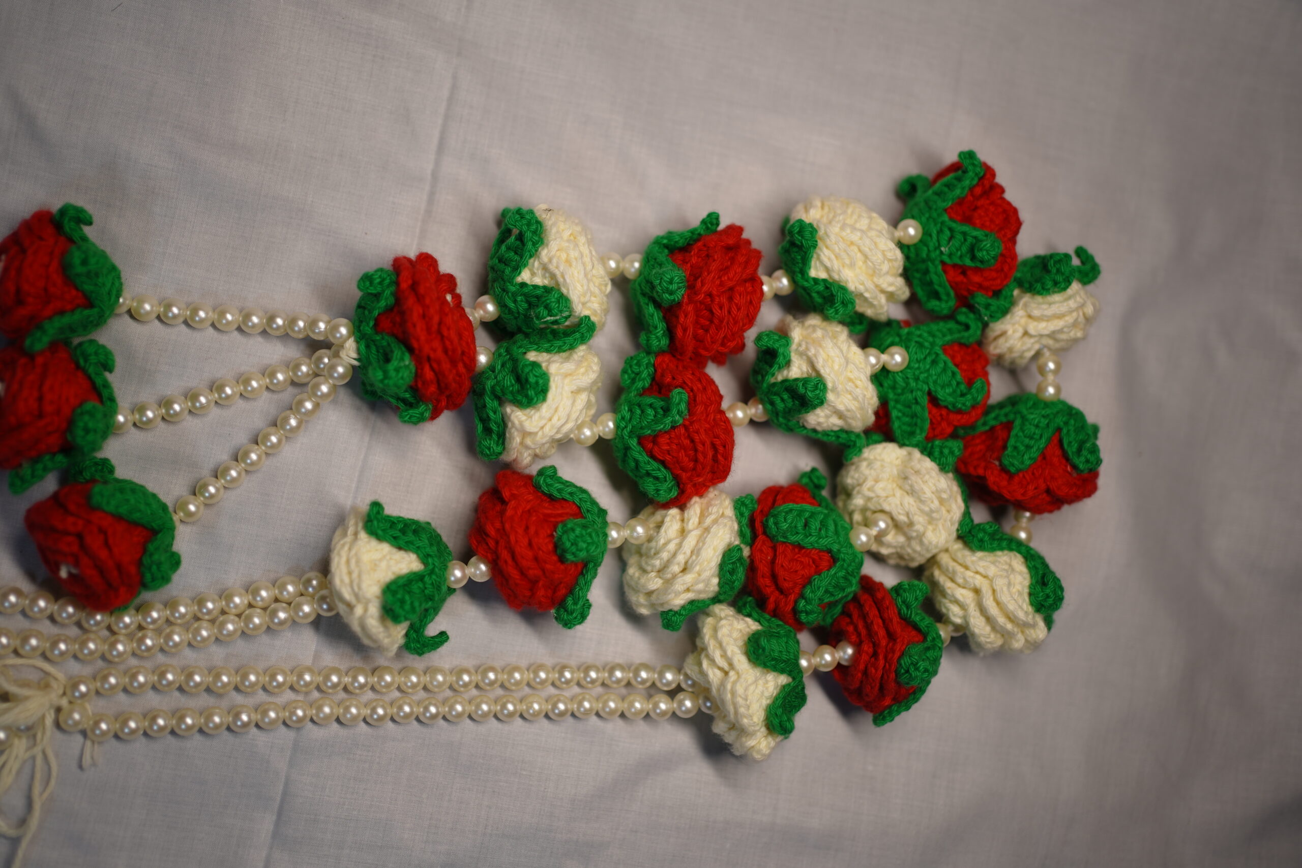 Crochet Pearl Vermala - Image 2