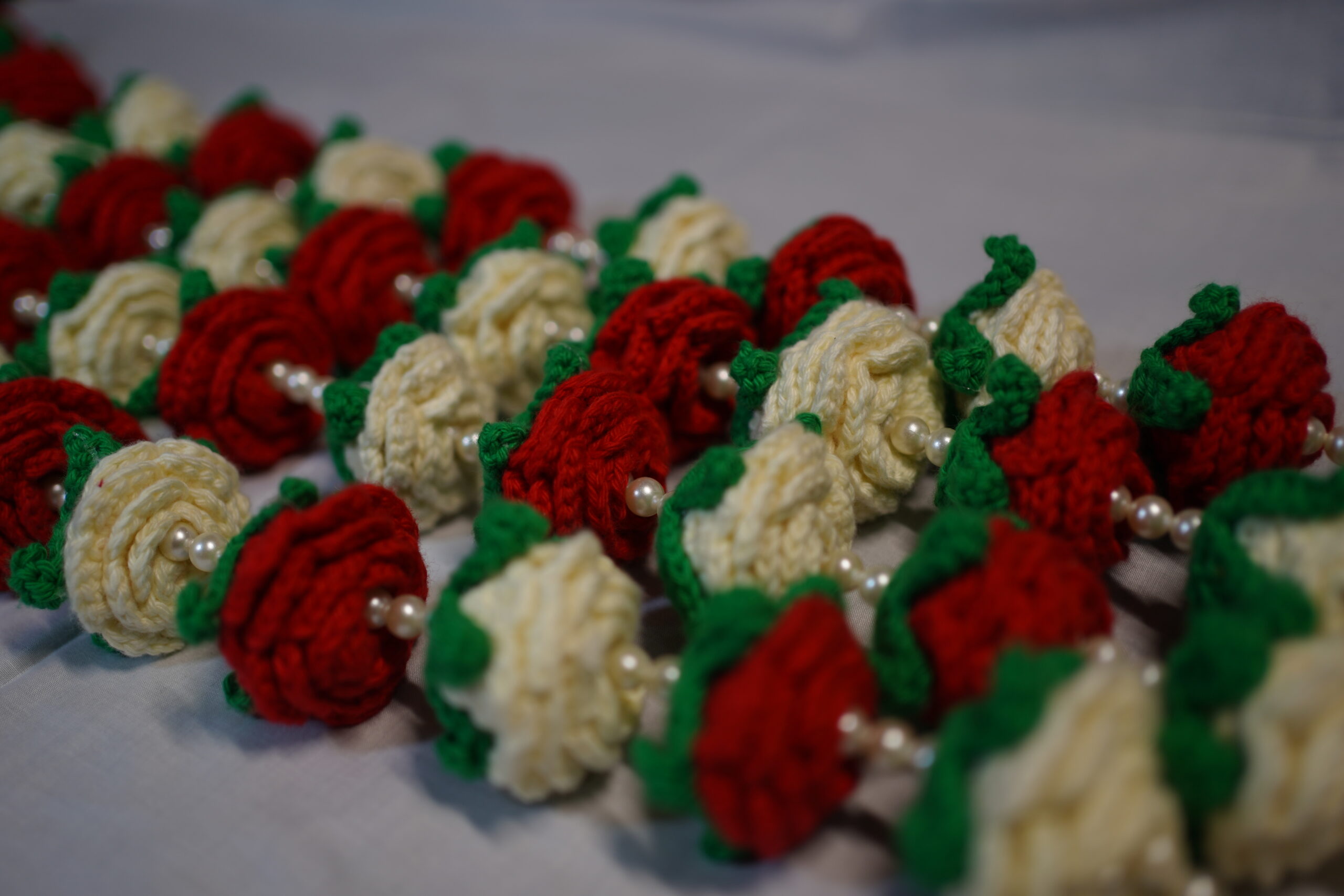 Crochet Pearl Vermala - Image 4