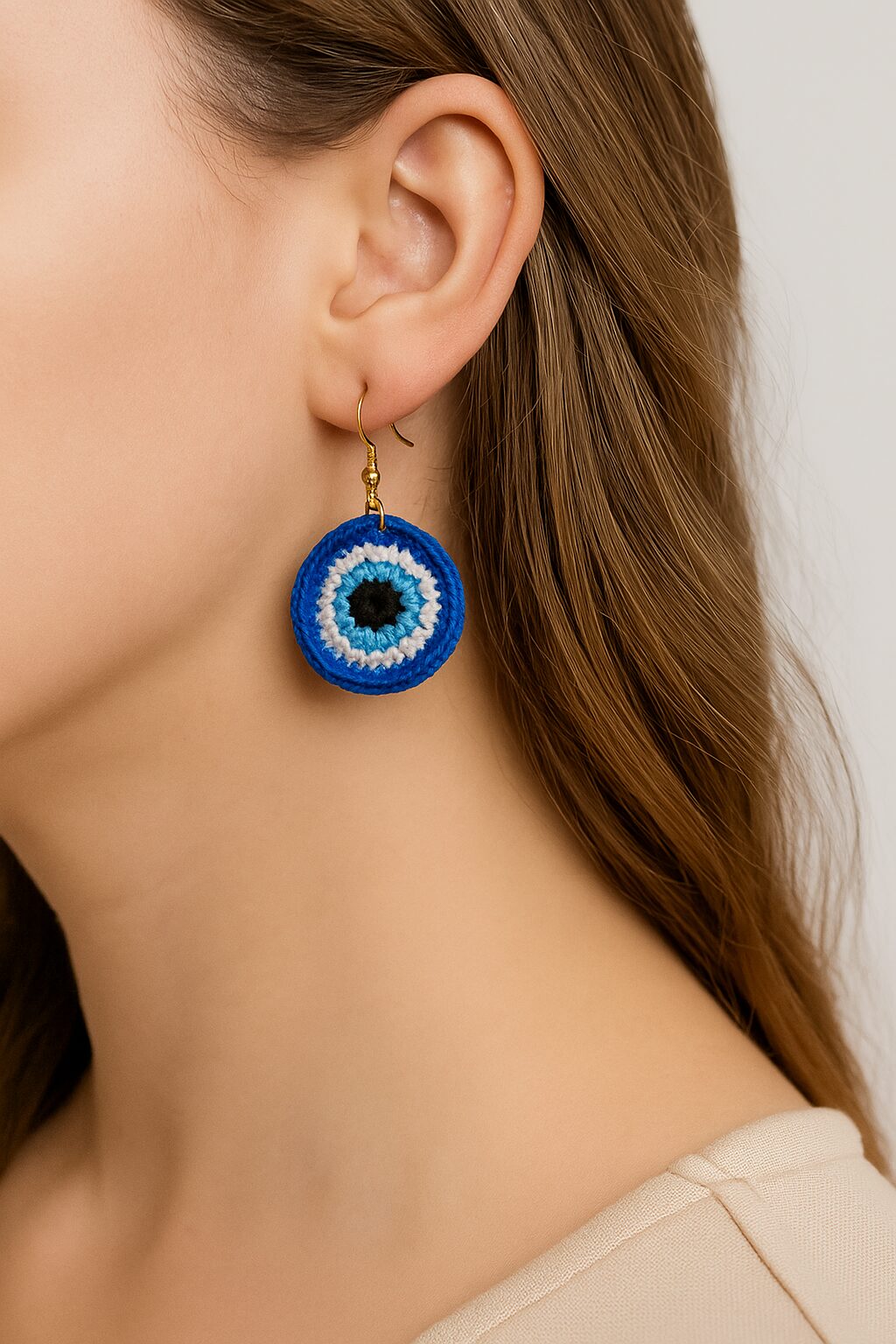 Evil Eye Earrings - Image 2