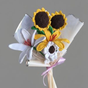 Crochet Flower Bouquet