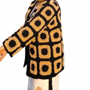 Black Almond Cardigan